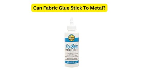 foes fabric glue sticks to metallic paper|glue for fabric to steel.